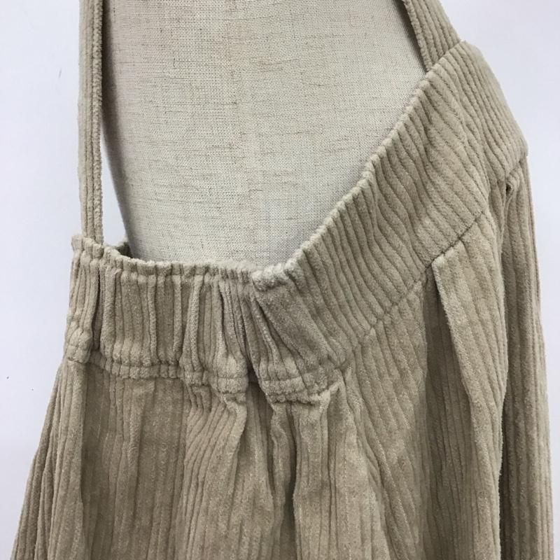 ひより HIYORI ワンピース ロングスカート 無地 ベージュ / ベージュ /  レディース USED 古着 中古 10106444