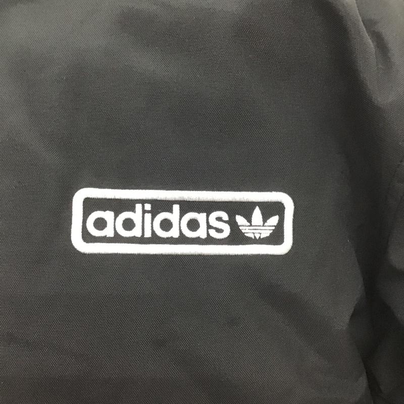 アディダスオリジナルス adidas originals ジャケット、上着 ジャケット、ブレザー ab7670 スーパースターボンバーブラック ジップアップジャケット アウター ダウンジャケット M ロゴ、文字 黒 / ブラック /  メンズ USED 古着 中古 10105820