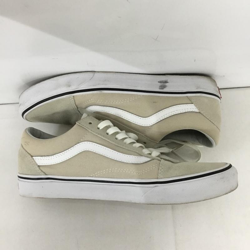 バンズ VANS スニーカー スニーカー 500714 SKATE OLD SKOOL 27.5cm 27.5cm ロゴ、文字 ベージュ / ベージュ /  メンズ USED 古着 中古 10131662