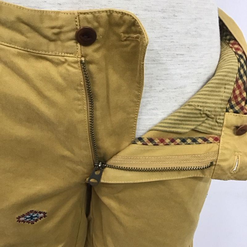 ブルックスブラザーズ BROOKS BROTHERS パンツ チノパン 86988-026 刺繍 Ｗ30 L32 30インチ 総柄 キャメル / キャメル /  メンズ USED 古着 中古 10111189