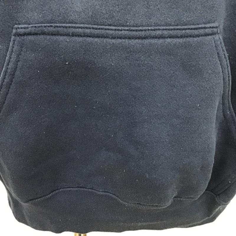 ディスカス DISCUS パーカー 長袖 長袖パーカー フード付き長袖カットソー スウェット 古着 90s XL 無地 紺 / ネイビー /  メンズ USED 古着 中古 10105603