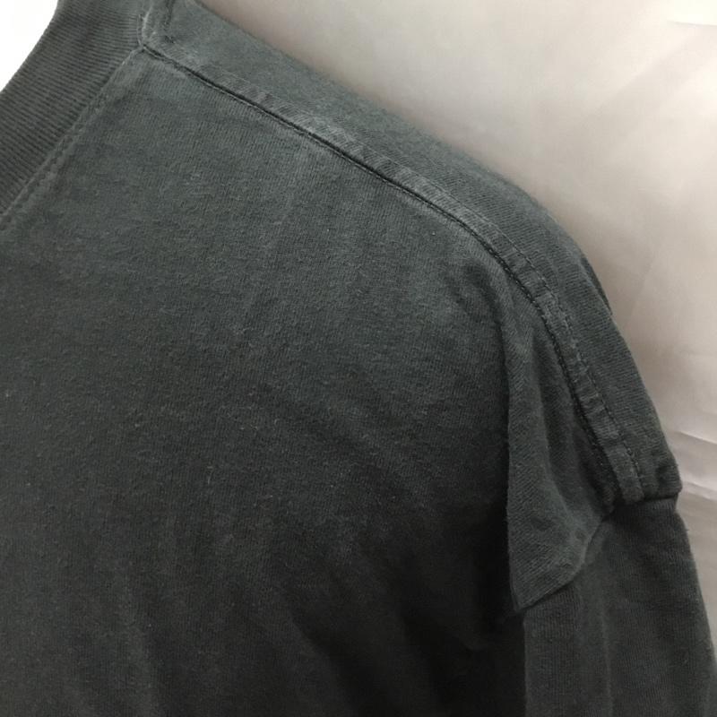 エッセンシャル ESSENTIEL Tシャツ 半袖 XL ロゴ、文字 X 無地 黒 / ブラック /  メンズ USED 古着 中古 10113446