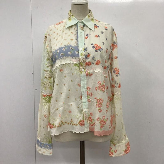 ポロラルフローレン POLO RALPH LAUREN シャツ、ブラウス 長袖 長袖シャツ カラーシャツ ポケットシャツ プリントシャツ XS プリント マルチカラー / マルチカラー /  レディース USED 古着 中古 10114518