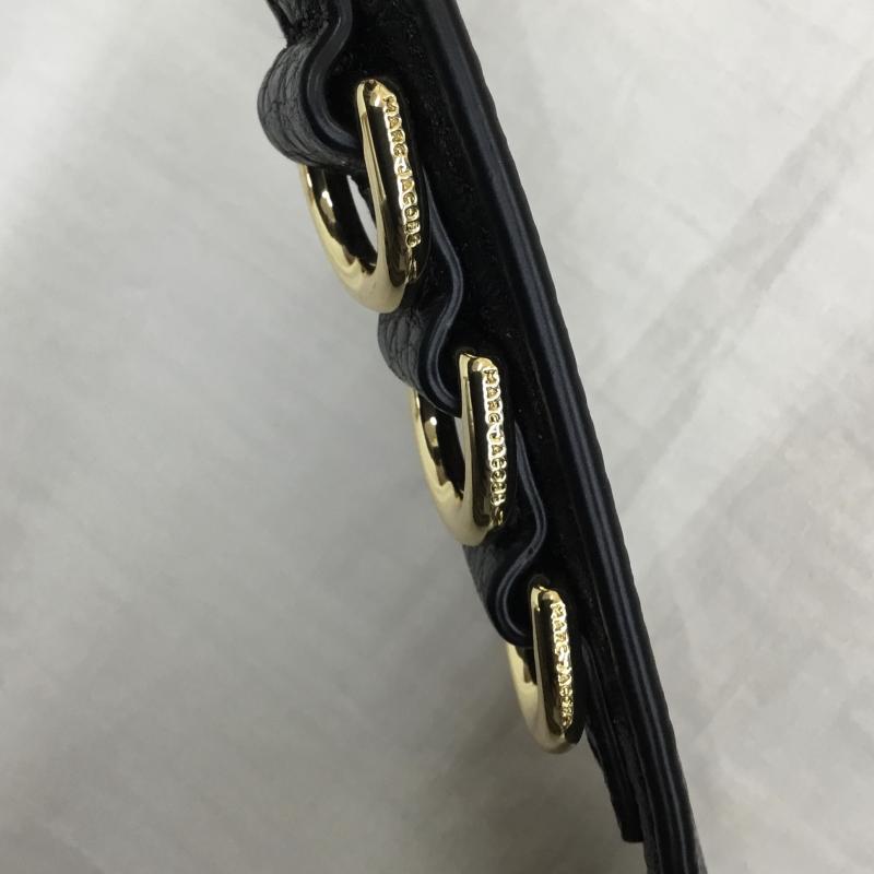 マークジェイコブス MARCJACOBS ショルダーバッグ ショルダーバッグ ロゴ、文字 黒 / ブラック / X 金 / ゴールド /  レディース USED 古着 中古 10143328