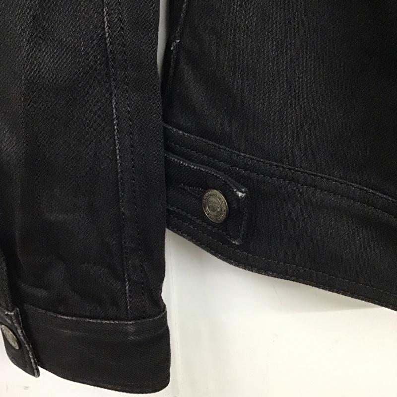 バーバリーブラックレーベル BURBERRY BLACK LABEL ジャケット、上着 ジャケット、ブレザー D1F32-152-09 ジージャン M 無地 黒 / ブラック /  メンズ USED 古着 中古 10112164