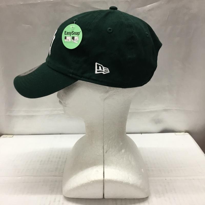 ニューエラ NEW ERA 帽子 キャップ NY ニューヨーク ヤンキース Casual Classic ロゴ、文字 緑 / グリーン /  メンズ USED 古着 中古 10109745
