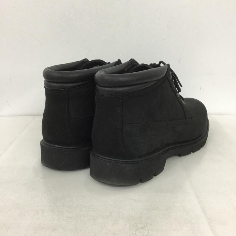 ティンバーランド Timberland ブーツ ショートブーツ A1698 BASIC CHUKKA A1P3J レースアップ 27cm 27.0cm ワンポイント 黒 / ブラック /  メンズ USED 古着 中古 10143919