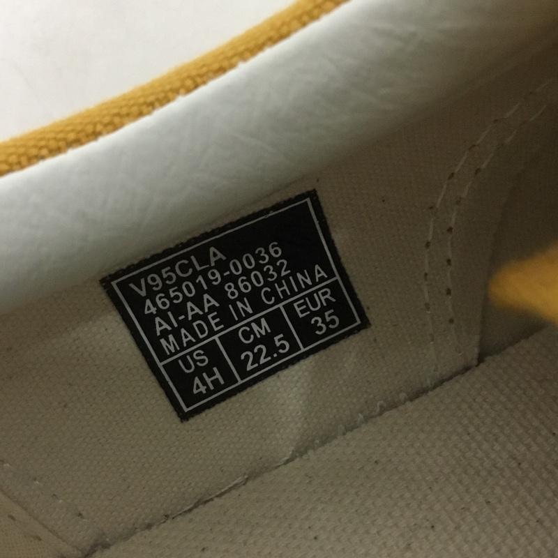 バンズ VANS スニーカー スニーカー V95CLA ERA 22.5cm 22.5cm ロゴ、文字 マスタード / マスタード /  レディース USED 古着 中古 10141037