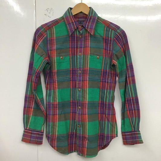 ラルフローレン RALPHLAUREN シャツ、ブラウス 長袖 長袖シャツ カラーシャツ ポケットシャツ 長袖カットソー チェックシャツ チェック マルチカラー / マルチカラー /  メンズ USED 古着 中古 10124838