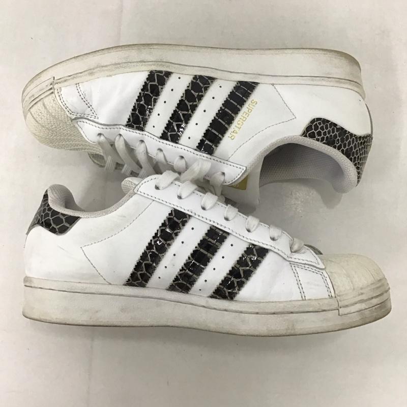 アディダスオリジナルス adidas originals スニーカー スニーカー FV3294 SUPER STAR 25cm スーパースター 25.0cm ロゴ、文字 白 / ホワイト /  レディース USED 古着 中古 10135279