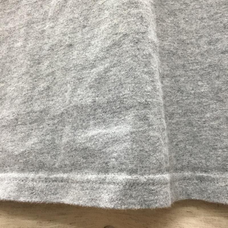 エドウィン EDWIN Tシャツ 半袖 ET8036 クルーネック バックプリント M ロゴ、文字 灰 / グレー /  メンズ USED 古着 中古 10115519