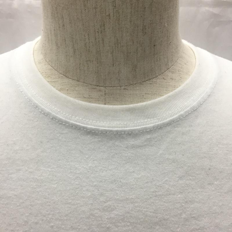 コロンビア Columbia Tシャツ 半袖 半袖カットソー プリントTシャツ クルーネックカットソー S ロゴ、文字 白 / ホワイト /  メンズ USED 古着 中古 10114095