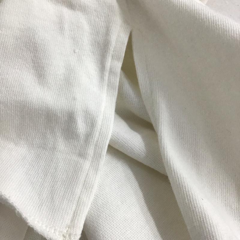 ローリーズファーム LOWRYS FARM カットソー 半袖 LF624344AD オーバーサイズ FREE ロゴ、文字 白 / ホワイト /  レディース USED 古着 中古 10141982