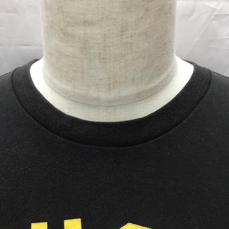 ステューシー STUSSY Tシャツ 半袖 L ロゴ、文字 X プリント 黒 / ブラック /  メンズ USED 古着 中古 10113424
