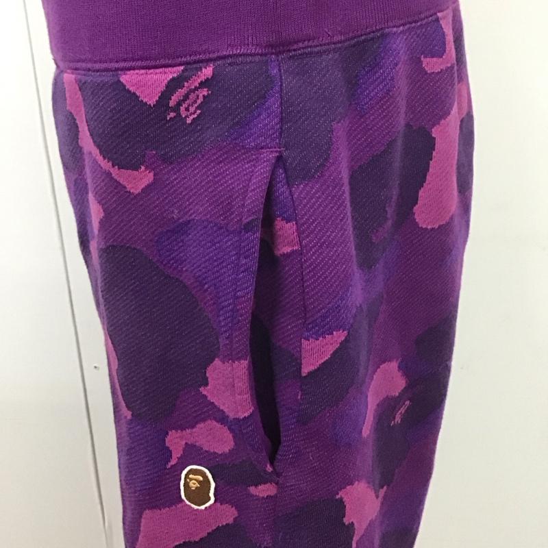 アベイシングエイプ A BATHING APE ボトムス ボトムス スウェットパンツ カジュアルパンツ 迷彩柄 ジャージ ワイドパンツ XL カモフラージュ柄・迷彩 マルチカラー / マルチカラー /  メンズ USED 古着 中古 10107807
