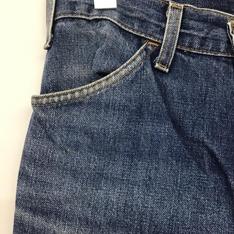 リーバイス Levi s パンツ デニム、ジーンズ デニムパンツ フレアパンツ カジュアルパンツ 32インチ 無地 インディゴ / インディゴ /  メンズ USED 古着 中古 10144165