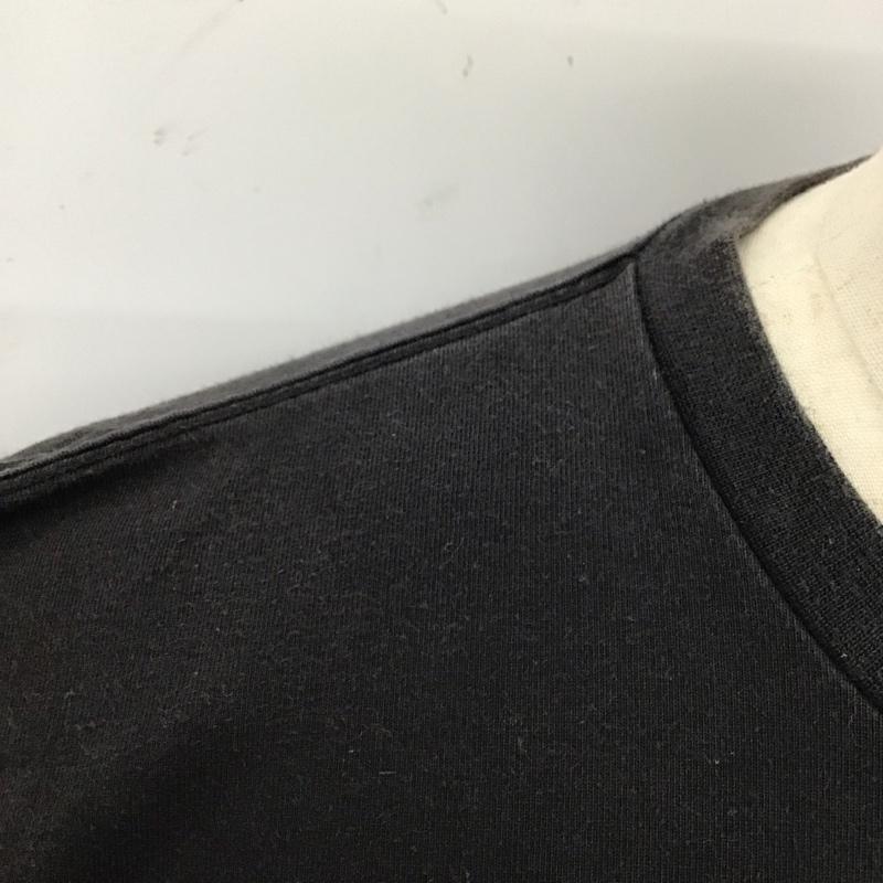 ザノースフェイス THE NORTH FACE Tシャツ 半袖 ON32001 クルーネック バックプリント S ロゴ、文字 黒 / ブラック /  メンズ USED 古着 中古 10114342