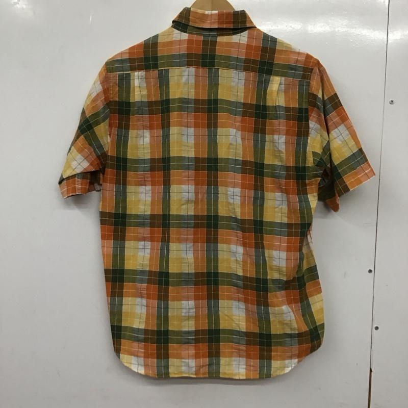 アベイシングエイプ A BATHING APE シャツ、ブラウス 半袖 半袖シャツ 無地シャツ ポケットシャツ S チェック マルチカラー / マルチカラー /  メンズ USED 古着 中古 10137176