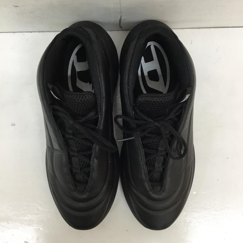 ディーゼル DIESEL スニーカー スニーカー S25-10-CHP 26.5cm 無地 黒 / ブラック /  メンズ USED 古着 中古 10133945