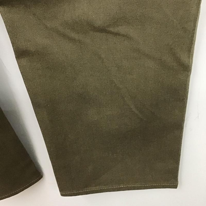 トミーヒルフィガー TOMMY HILFIGER パンツ スラックス 78J1621 ストレッチパンツ 42 無地 カーキ / カーキ /  メンズ USED 古着 中古 10112926