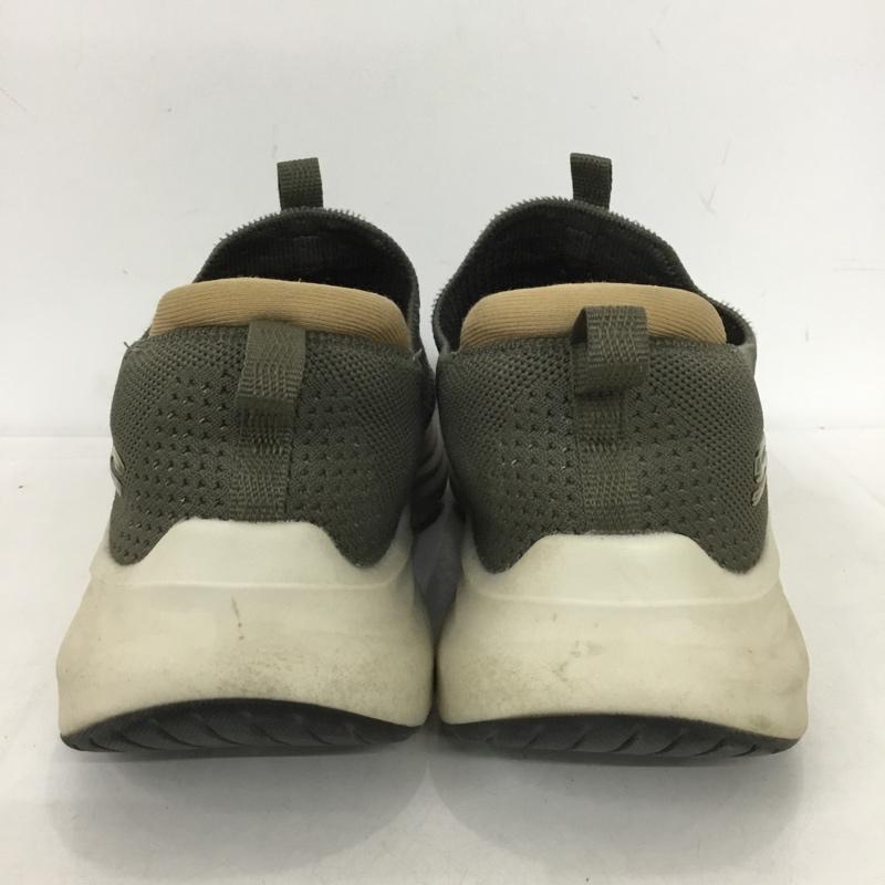 スケッチャーズ SKECHERS スリッポン スリッポン SN232629 VAPOR FOAM COVERT 27.5cm スニーカー 27.5cm ロゴ、文字 カーキ / カーキ /  メンズ USED 古着 中古 10150217
