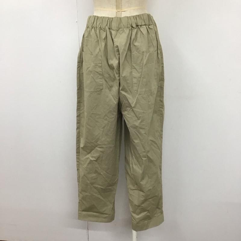 ひより HIYORI ボトムス ボトムス AM-0297 ワイドパンツ イージーパンツ FREE 無地 ベージュ / ベージュ /  レディース USED 古着 中古 10107375