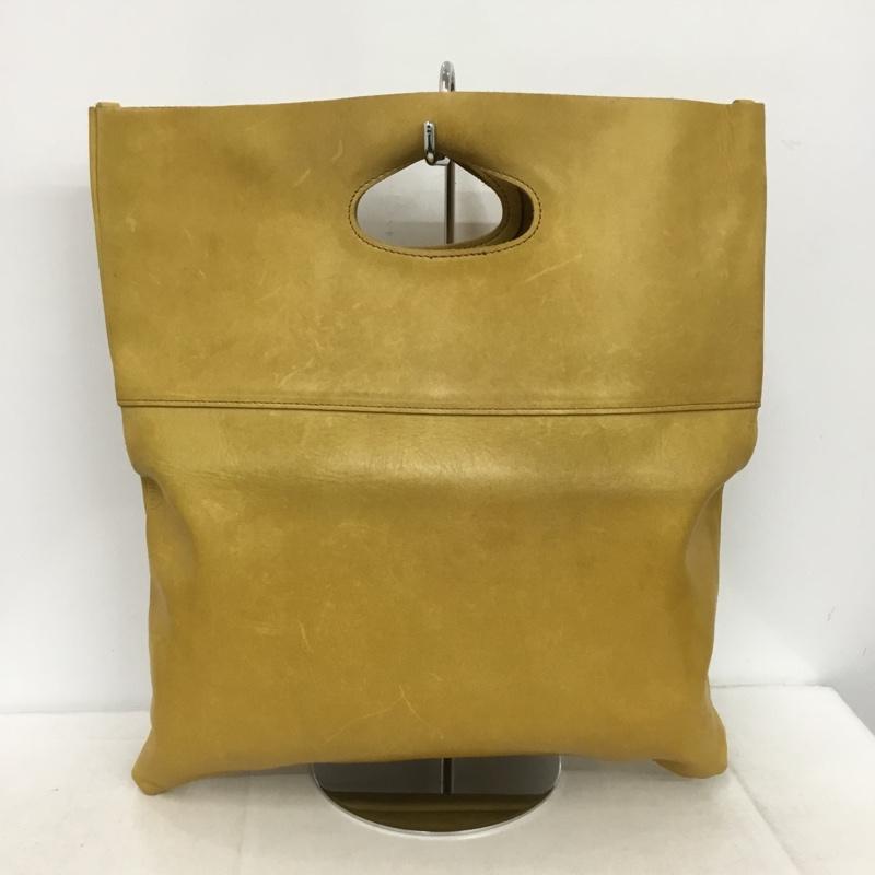 シップス SHIPS クラッチバッグ、パーティバッグ クラッチバッグ、パーティバッグ AMIACALVA 別注 2WAYクラッチバッグ 栃木レザー 二つ折り 無地 キャメル / キャメル /  メンズ USED 古着 中古 10147727