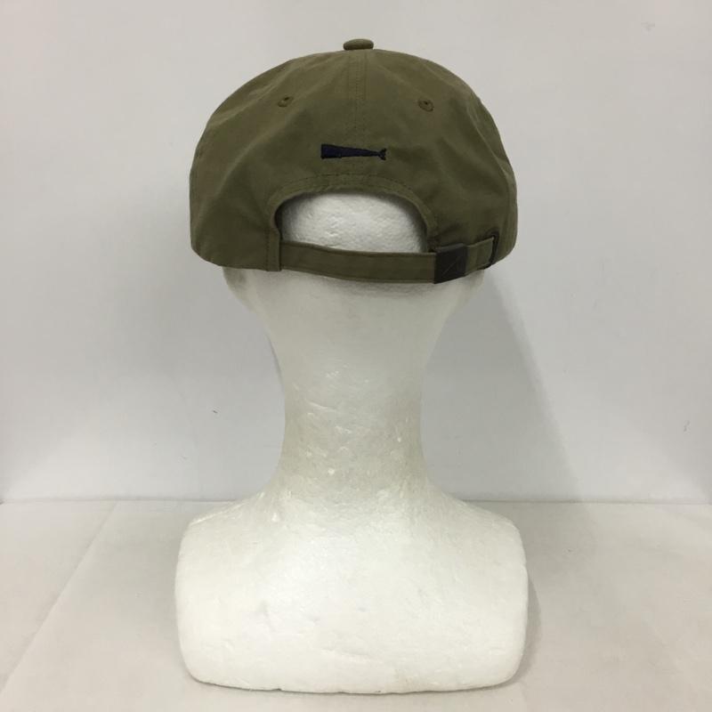 ディセンダント DESCENDANT 帽子 キャップ コットン LL ロゴ、文字 カーキ / カーキ /  メンズ USED 古着 中古 10144297