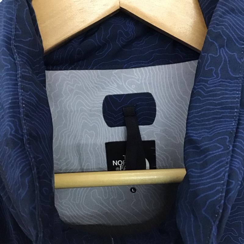ザノースフェイス THE NORTH FACE ジャケット、上着 ジャンパー、ブルゾン np21551 ノベルティグローブトレッカージャケット ナイロンジャケット L ロゴ、文字 紺 / ネイビー /  メンズ USED 古着 中古 10150095