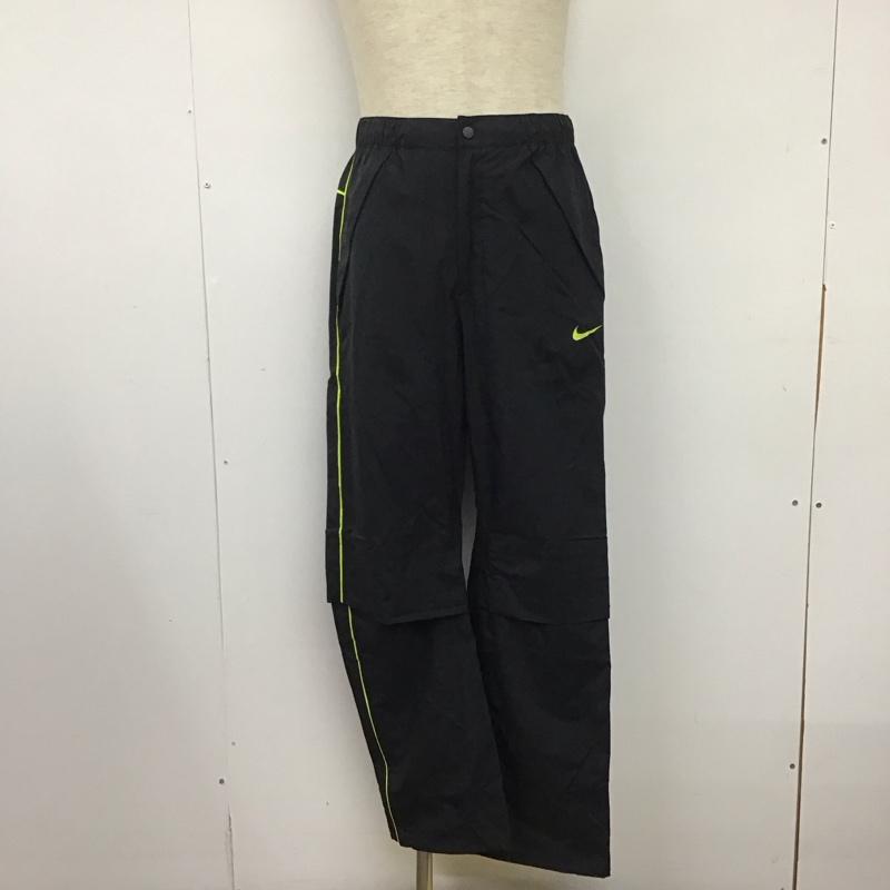 ナイキ NIKE ウェア ウェア 617866-307 ゴルフ レインウェア ジャケット パンツ M ロゴ、文字 黄 / イエロー / X 黒 / ブラック /  メンズ USED 古着 中古 10142289