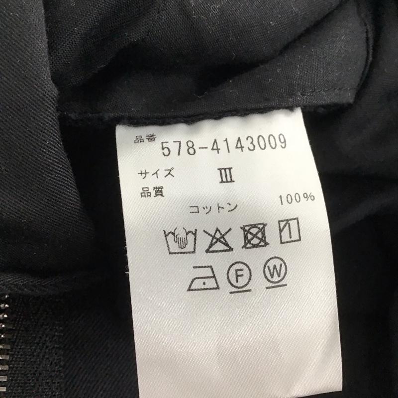 マーガレットハウエル MARGARET HOWELL パンツ スラックス 3 無地 黒 / ブラック /  レディース USED 古着 中古 10132409