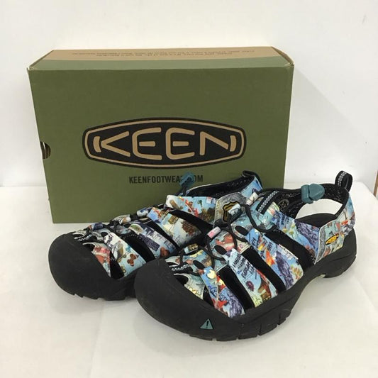 キーン KEEN サンダル サンダル 1023417 New Acoustic Camp 27cm 箱有 水陸両用 27.0cm 総柄 マルチカラー / マルチカラー /  メンズ USED 古着 中古 10139327