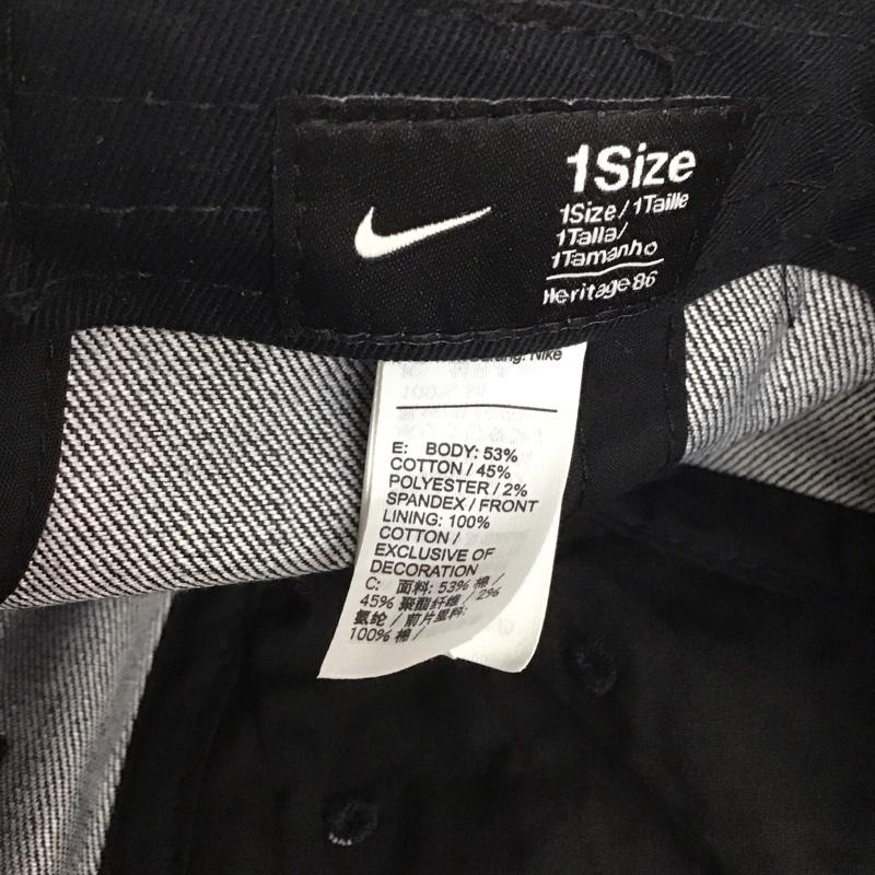 ナイキ NIKE 帽子 キャップ ロゴ、文字 チャコールグレー / チャコールグレー /  メンズ USED 古着 中古 10141149