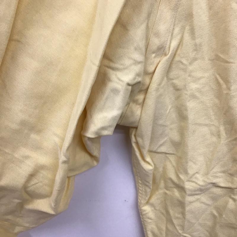 ラルフローレン RALPHLAUREN シャツ、ブラウス 長袖 ボタンダウンシャツ 無地 黄 / イエロー /  メンズ USED 古着 中古 10128547