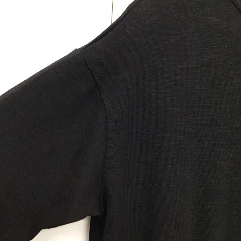 メルロー merlot ワンピース ロングスカート FREE 無地 黒 / ブラック /  レディース USED 古着 中古 10131534