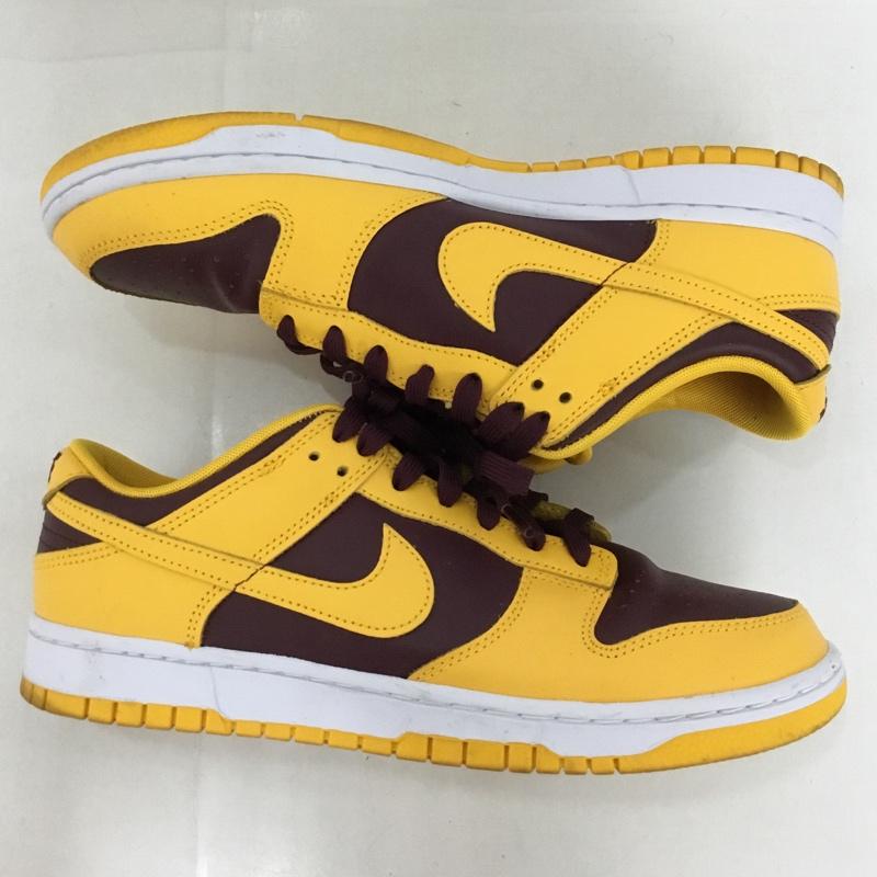 ナイキ NIKE スニーカー スニーカー DD1391-702 DUNK LOW RETRO 27.5cm 箱有 27.5cm ロゴ、文字 橙 / オレンジ / X ボルドー / ボルドー /  メンズ USED 古着 中古 10129949