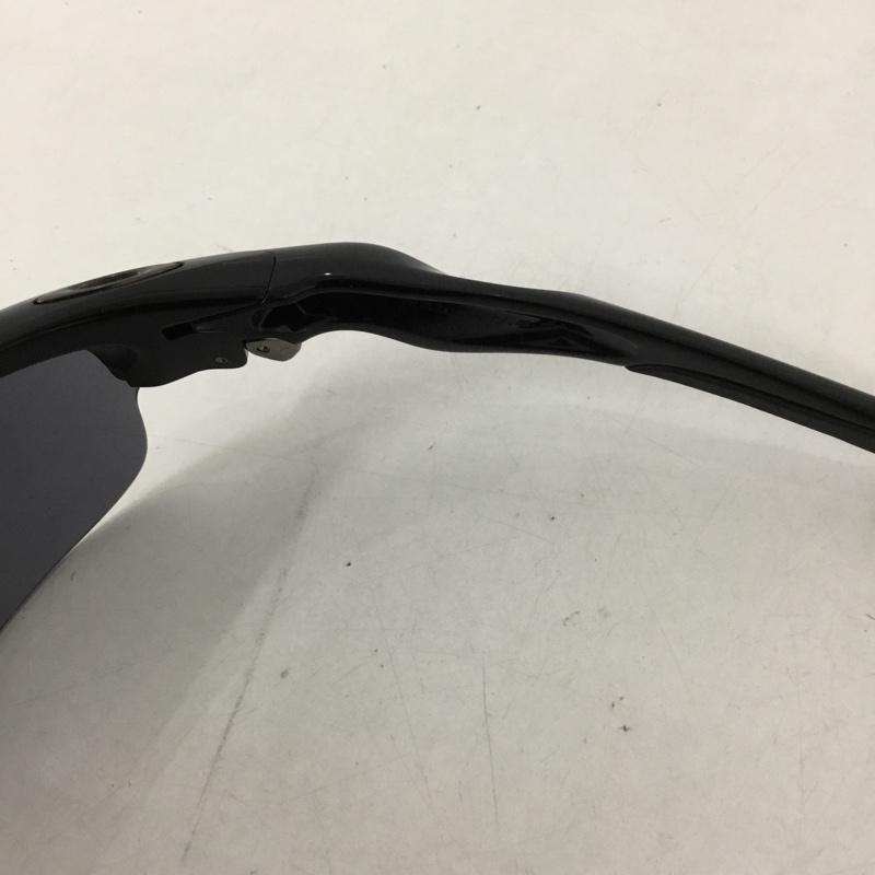 オークリー OAKLEY めがね・サングラス サングラス OO9162-01 FAST JACKET スポーツサングラス 箱有 ミラーレンズ ロゴ、文字 黒 / ブラック /  メンズ USED 古着 中古 10129371