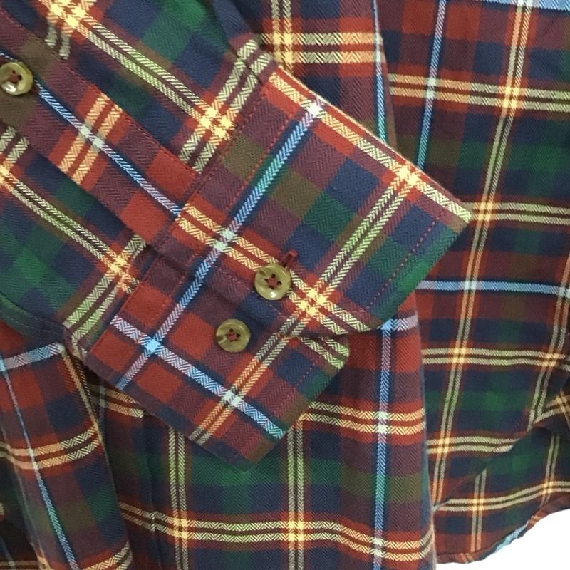 トミーヒルフィガー TOMMY HILFIGER シャツ、ブラウス 長袖 長袖シャツ チェックシャツ カラーシャツ ボタンダウンシャツ M チェック マルチカラー / マルチカラー /  メンズ USED 古着 中古 10138203