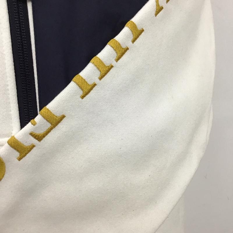 トミーヒルフィガー TOMMY HILFIGER ジャケット、上着 ジャケット、ブレザー ジップアップジャケット ジャンパー ジャケット カジュアルジャケット アウター M 無地 白 / ホワイト / X 紺 / ネイビー /  メンズ USED 古着 中古 10124333