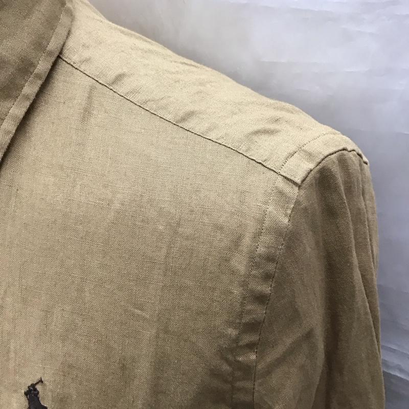 ポロバイラルフローレン Polo by RALPH LAUREN シャツ、ブラウス 長袖 XS 無地 ベージュ / ベージュ /  メンズ USED 古着 中古 10122017