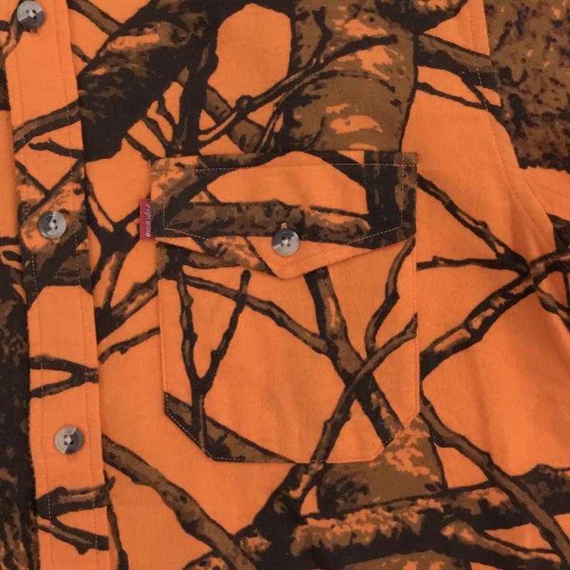 シュプリーム Supreme シャツ、ブラウス 長袖 Supreme 12AW Real tree camo shirt M 総柄 橙 / オレンジ /  メンズ USED 古着 中古 10122371
