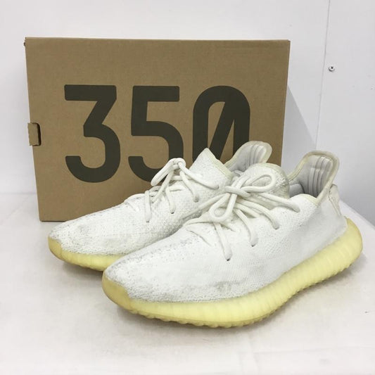 アディダス adidas スニーカー スニーカー CP9366 YEEZY BOOST 350 V2 26cm 箱有 26.0cm 無地 オフホワイト / オフホワイト /  メンズ USED 古着 中古 10145595