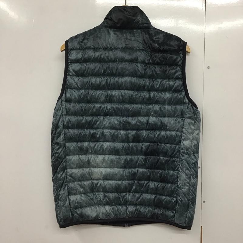 ユニクロ UNIQLO ベスト ベスト 315-080246 ウルトラライトダウンベスト ジップアップベスト L 無地 紺 / ネイビー /  メンズ USED 古着 中古 10142576