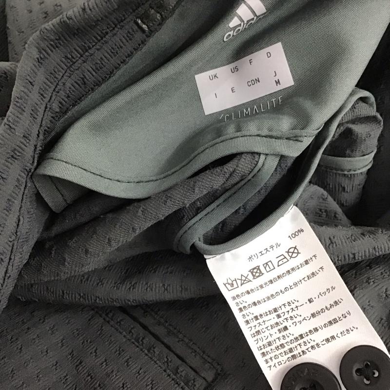 アディダス adidas セットアップ セットアップ セットアップ カジュアルジャケット カジュアルパンツ 2点セット M 総柄 灰 / グレー /  メンズ USED 古着 中古 10113778