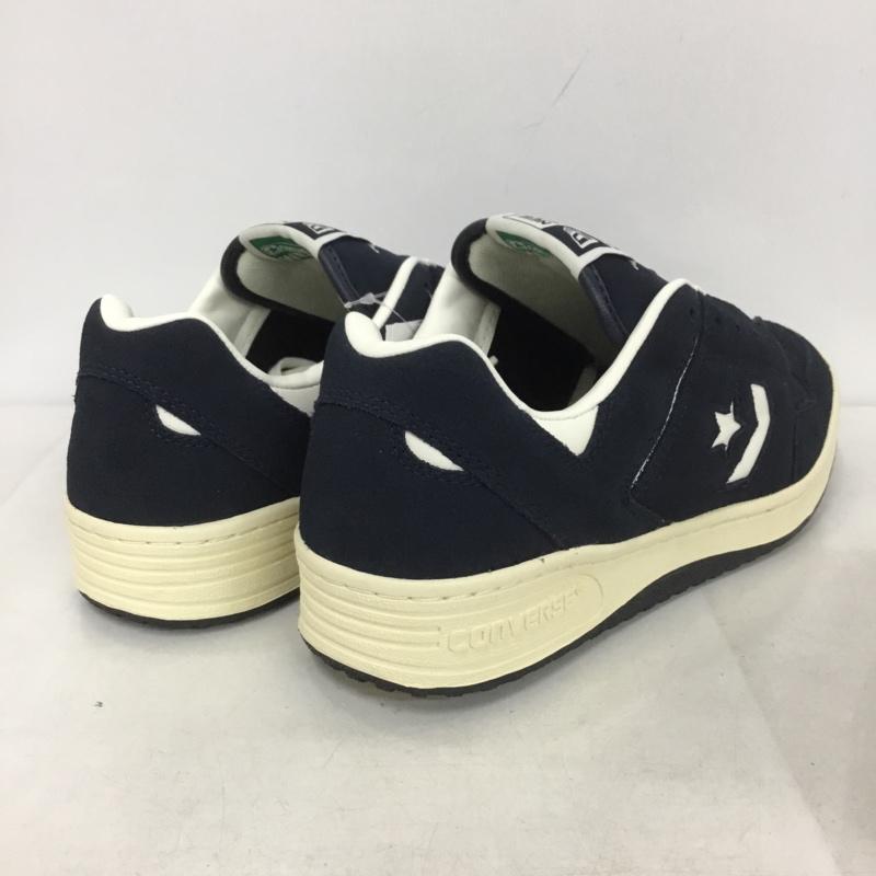 コンバース CONVERSE スニーカー スニーカー 33701950 WEAPON SUEDE OX NE NEW ERA 28cm 箱有 28.0cm ワンポイント 紺 / ネイビー /  メンズ USED 古着 中古 10140595