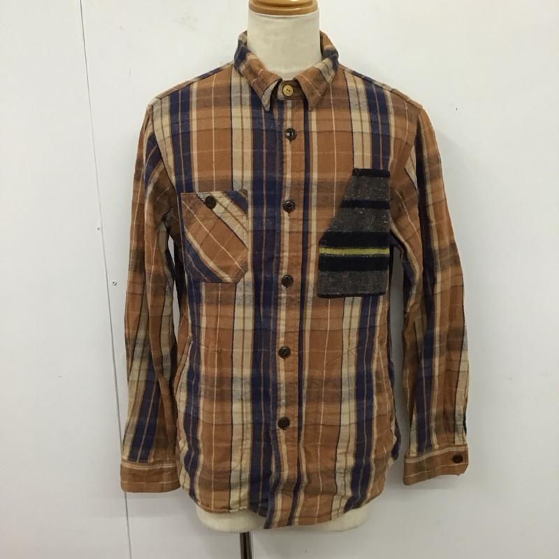 マナスタッシュ MANASTASH シャツ、ブラウス 長袖 XL チェック マルチカラー / マルチカラー /  メンズ USED 古着 中古 10123483