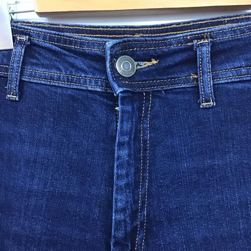 ザラ ZARA パンツ デニム、ジーンズ 36インチ 無地 インディゴ / インディゴ /  レディース USED 古着 中古 10129736