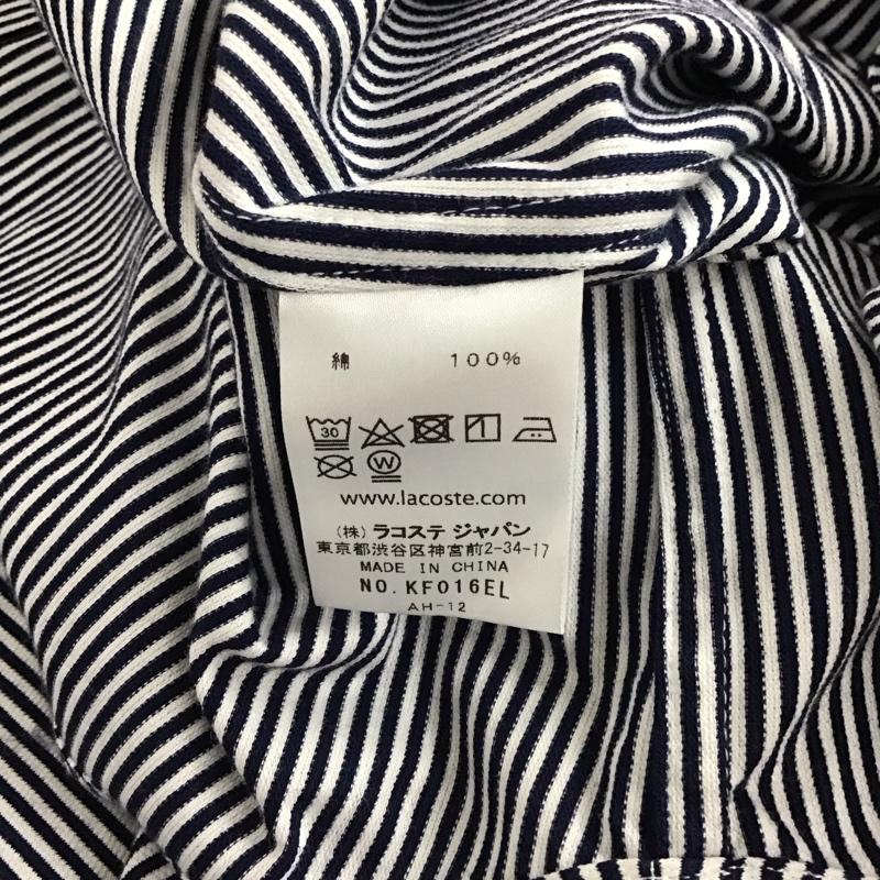 ラコステ LACOSTE シャツ、ブラウス 長袖 38 ストライプ マルチカラー / マルチカラー /  レディース USED 古着 中古 10150841