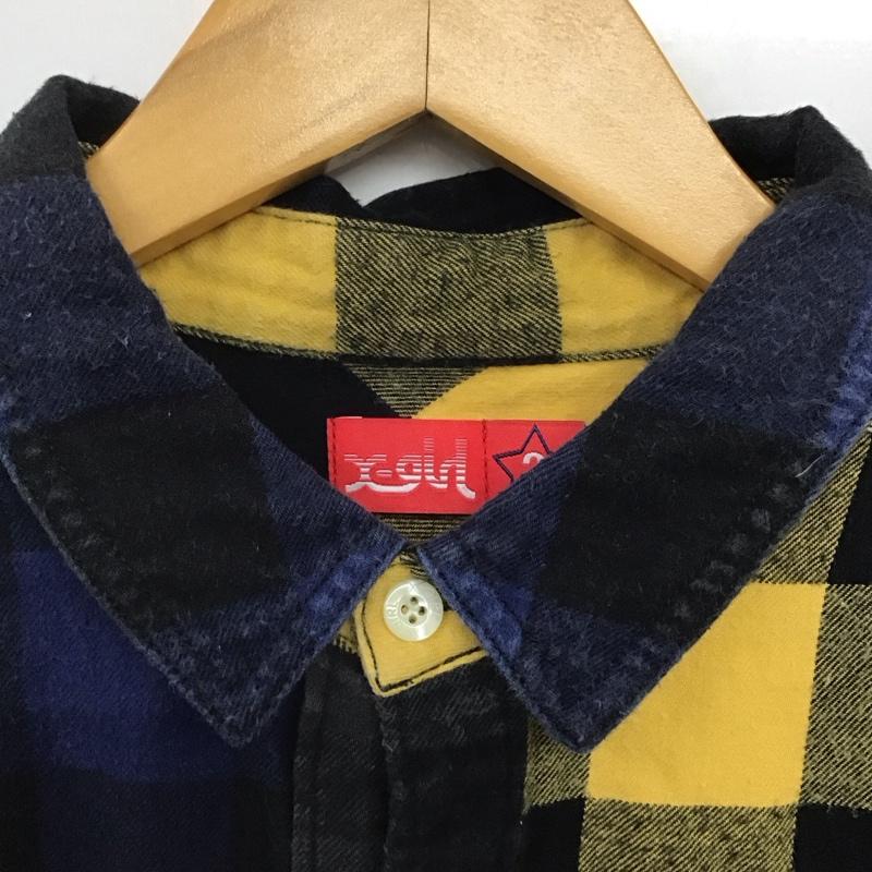 エックスガール X-girl シャツ、ブラウス 長袖 2 チェック マルチカラー / マルチカラー /  レディース USED 古着 中古 10143041