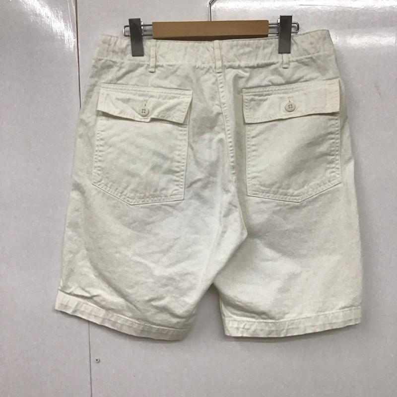 オアスロウ orSlow パンツ ショートパンツ ショートパンツ ハーフパンツ カジュアルパンツ M 無地 白 / ホワイト /  メンズ USED 古着 中古 10130669